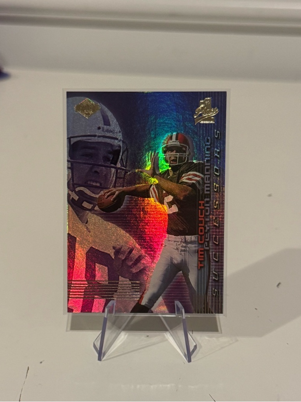 🔥 1999 Peyton Manning Tim Couch Collectors Edge Successors